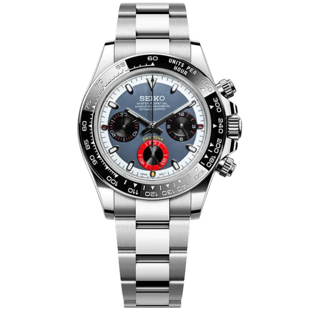 Seiko Mod Daytona Redline Racer - Fairwood Watch Co.