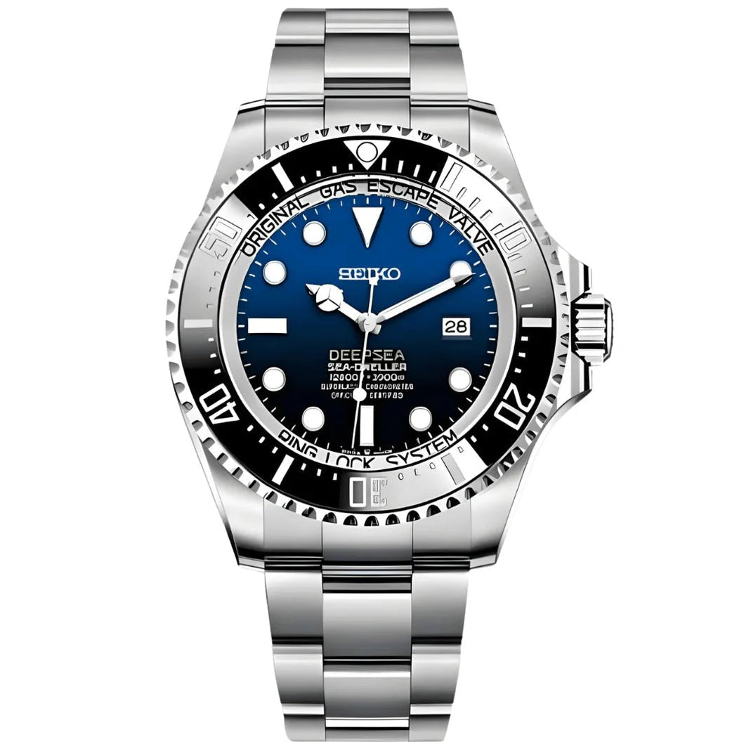 Seiko Mod Deep Sea Blue - Fairwood Watch Co.