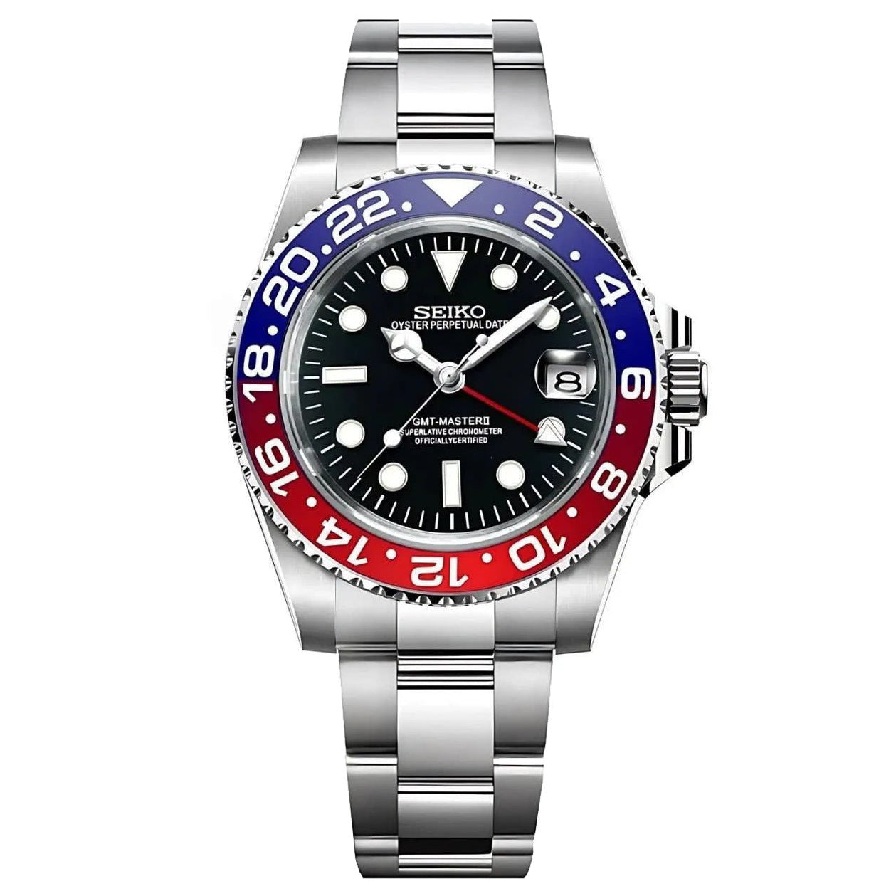 Seiko Mod GMT Pepsi - Fairwood Watch Co.