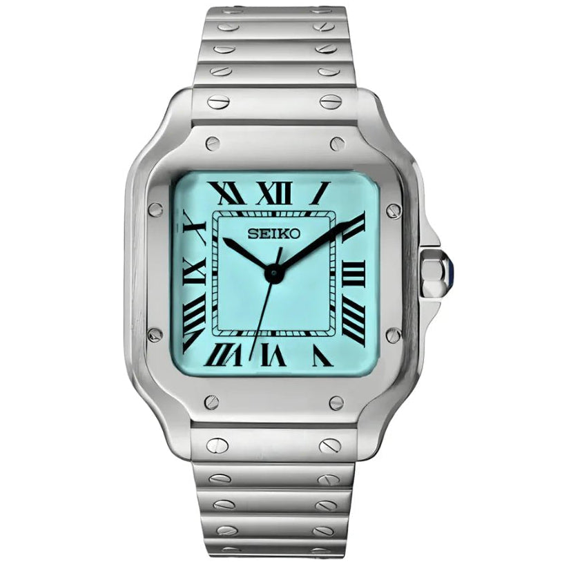 Seiko Mod Santos Tiffany - Fairwood Watch Co.