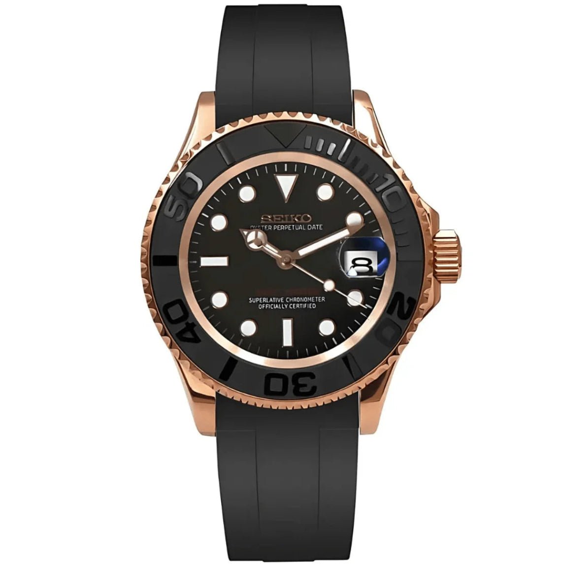 Seiko Mod Yacht - Master Rose Gold - Fairwood Watch Co.