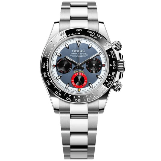 Seiko Mod Daytona Redline Racer - Fairwood Watch Co.