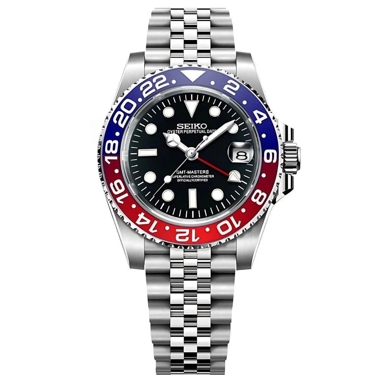Seiko Mod GMT Pepsi - Fairwood Watch Co.