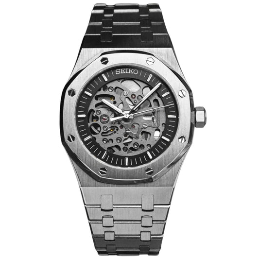 Seiko Mod Royal Oak Frosted Skeleton - Fairwood Watch Co.